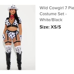 Fashion nova cow girl costume